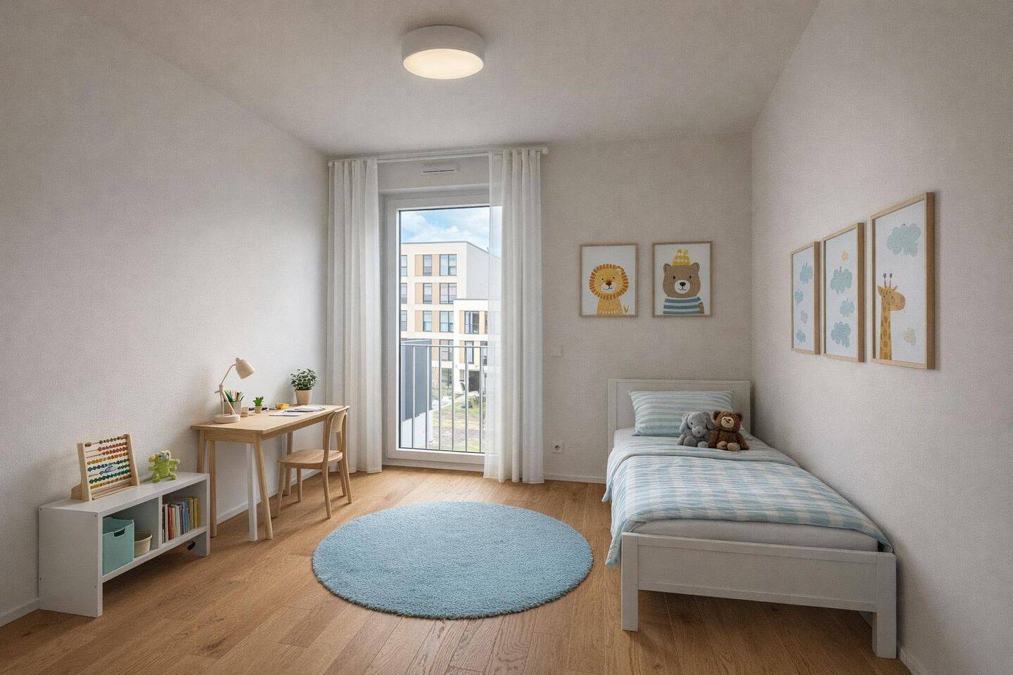 Ihr Traumzuhause: Penthouse-Wohnung mit 4 Zimmern, zwei modernen Bädern und Balkon – 40549 Düsseldorf – Vorschaubild 3