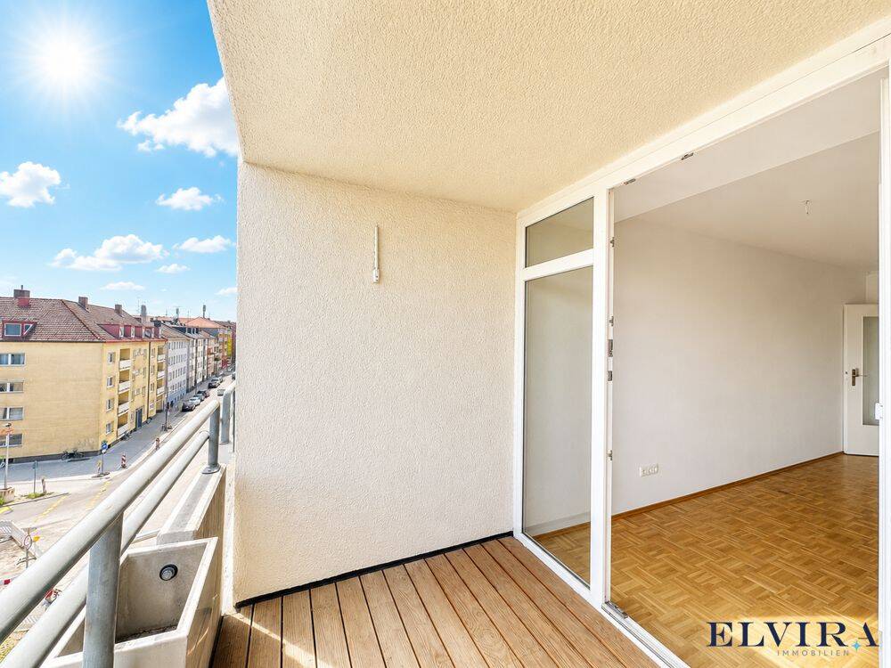 ELVIRA – Moosach, lichtdurchflutete Dachgeschosswohnung mit Südost-Loggia in begehrter Lage – 80993 München – Vorschaubild 3