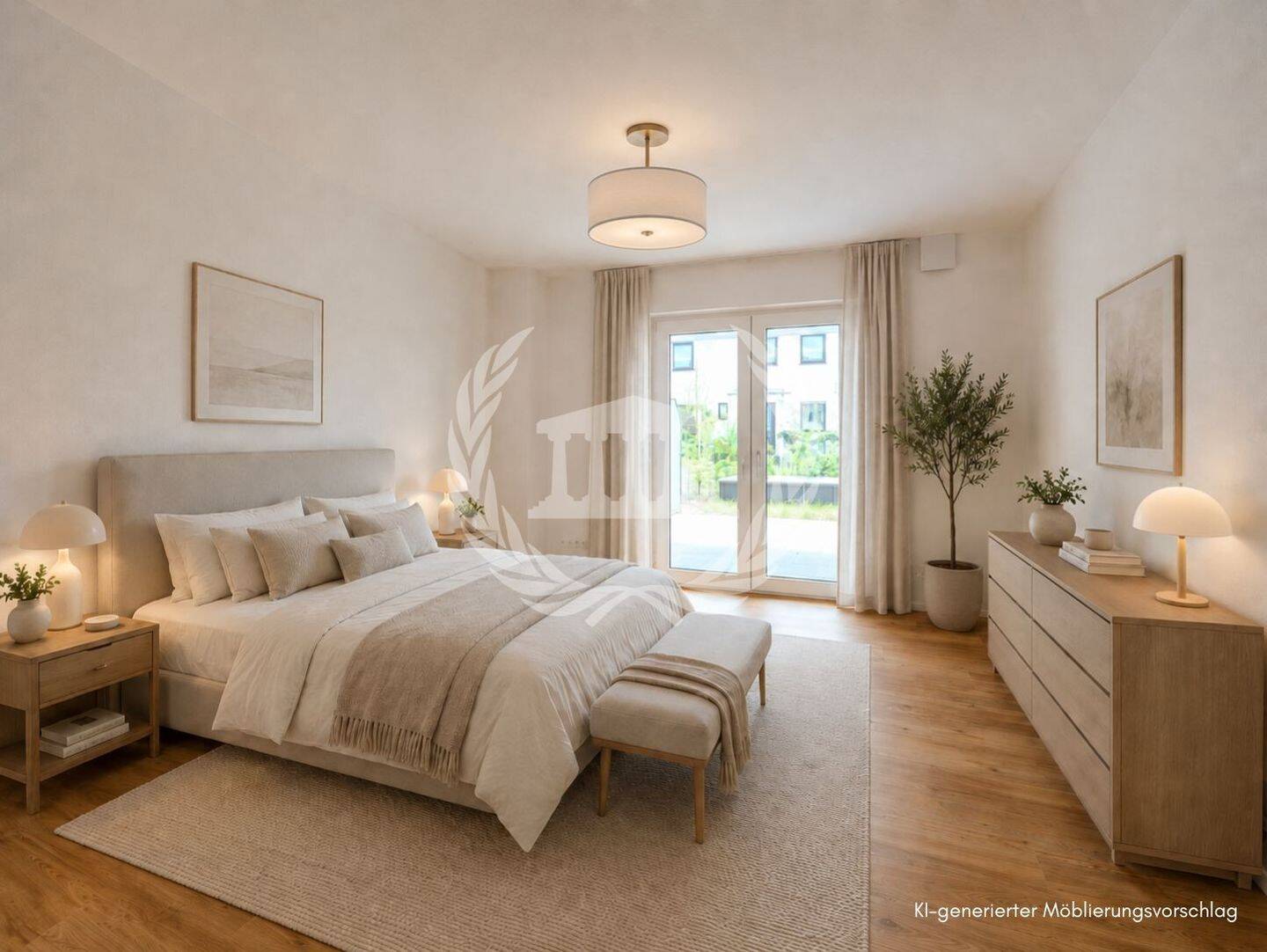Kaufen & einziehen: 3-Zi-Neubauwohnung im EG mit großer Terrasse & Garten | KfW40 QNG | W03 – 93059 Regensburg – Vorschaubild 3