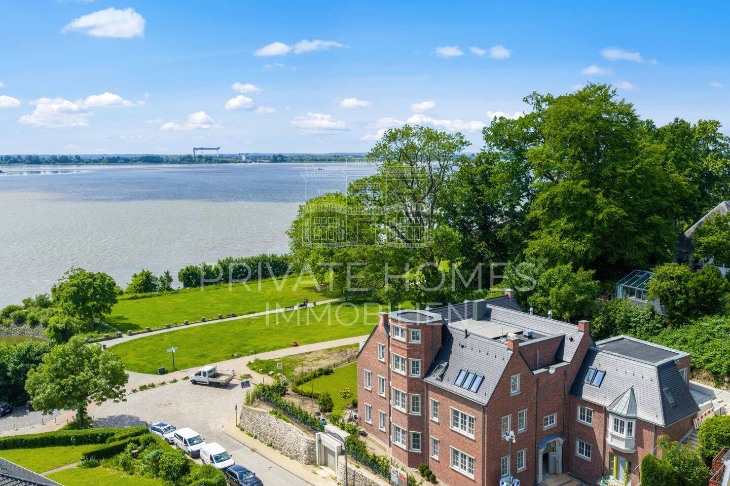 Elbblick PUR – Exklusive Erdgeschosswohnung mit Garten – 22587 Hamburg – Vorschaubild 3