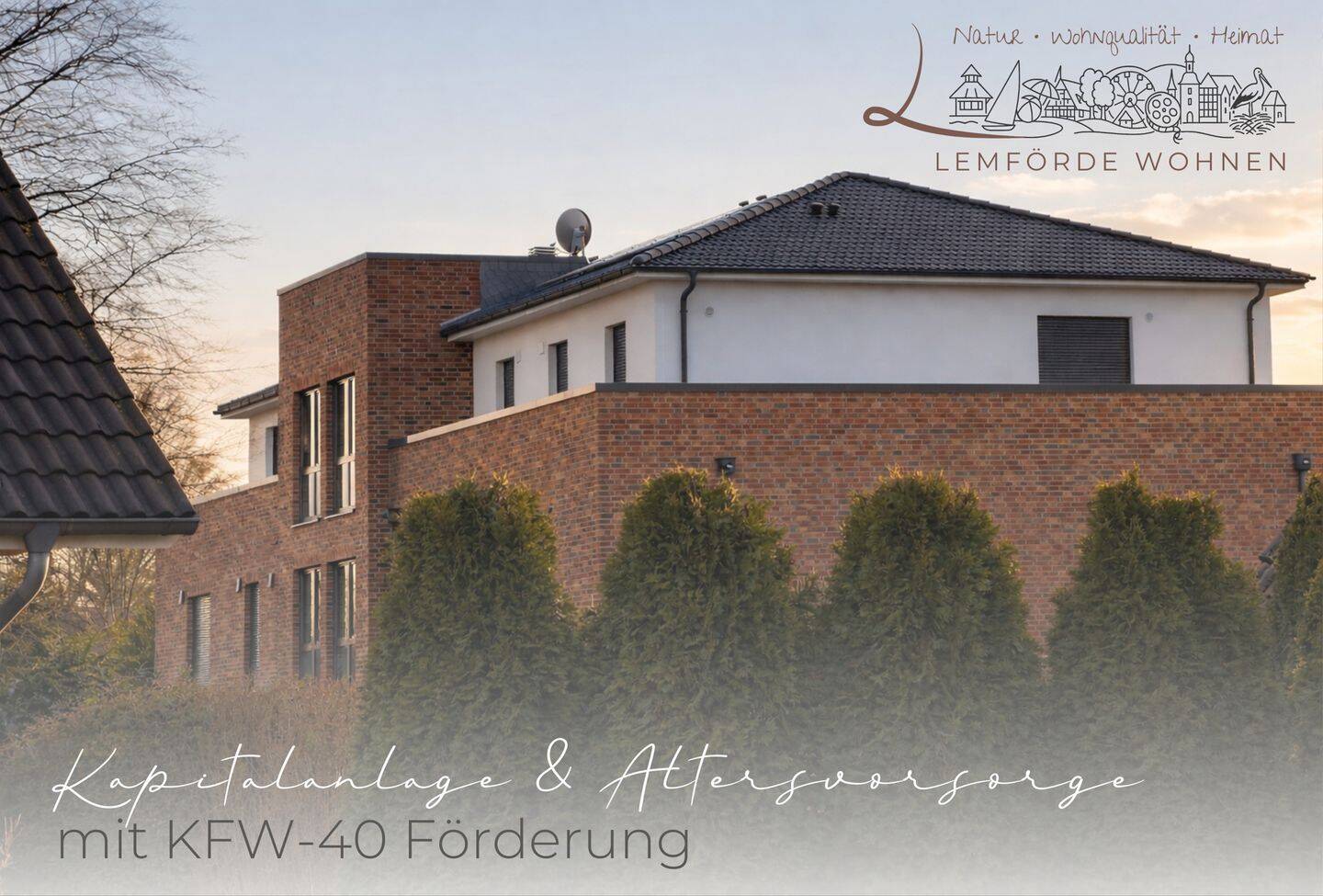 Schlüsselfertig & bezugsbereit – diese 3-Zimmer-Neubau Wohnung im Erdgeschoss wartet auf Sie! – 49448 Brockum – Vorschaubild 4