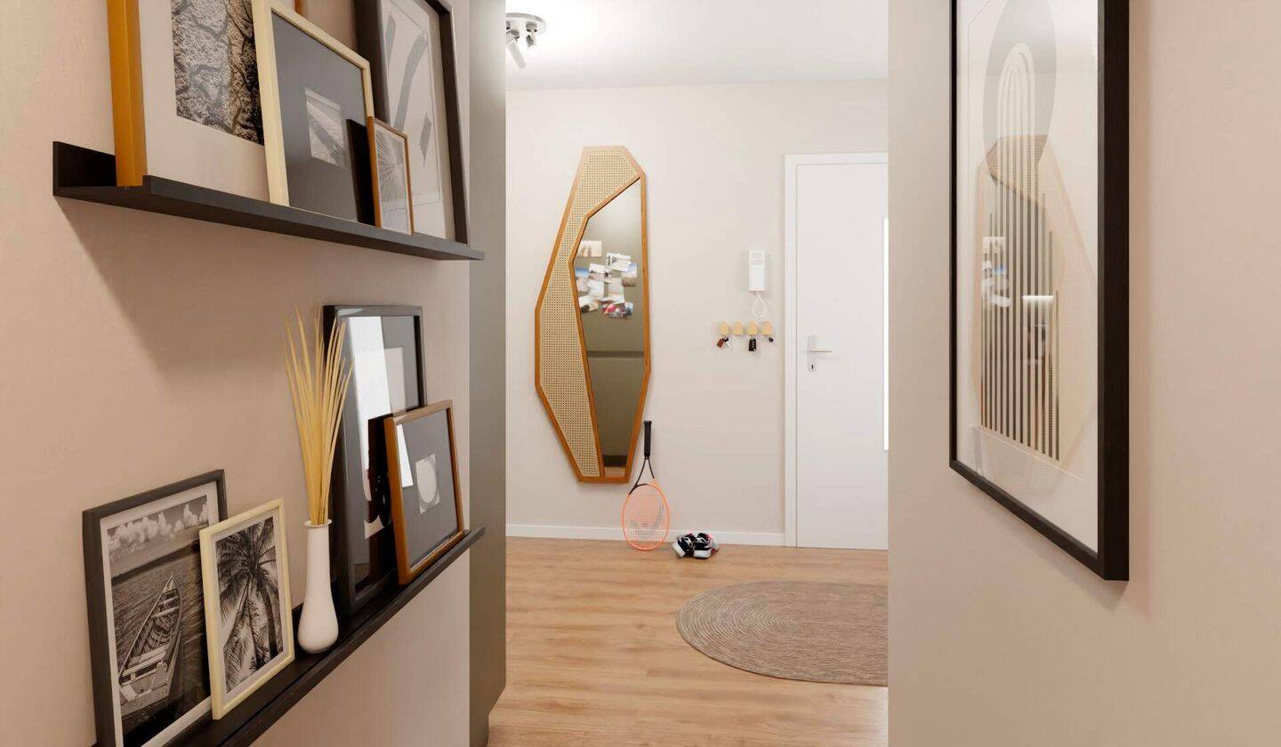1-Zimmer-Wohnung mit Balkon – 40597 Düsseldorf – Vorschaubild 3