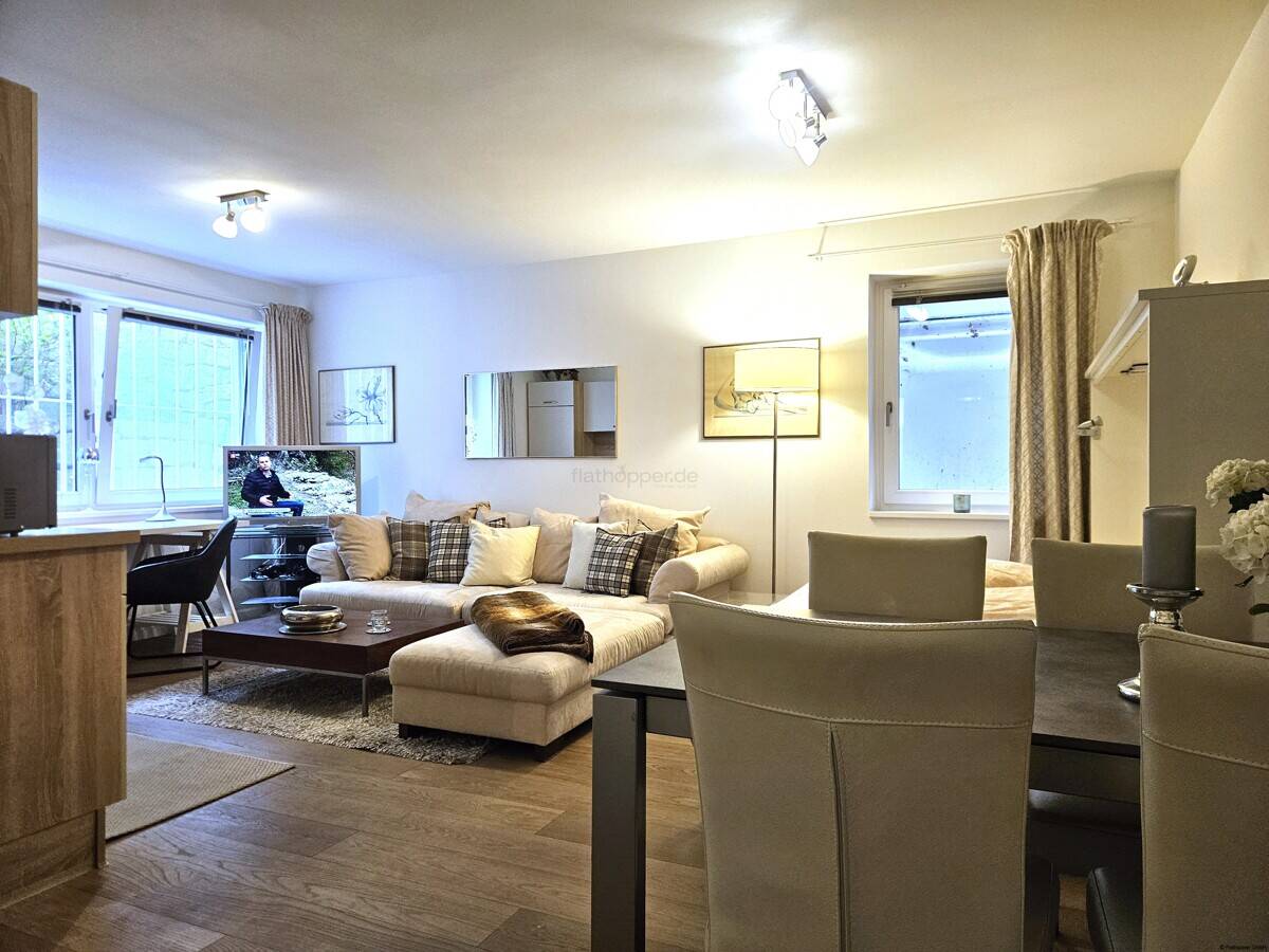 Helles Souterrain-Apartment in einer eleganten Neubauvilla mit Garten in München – Sendling – München – Vorschaubild 4