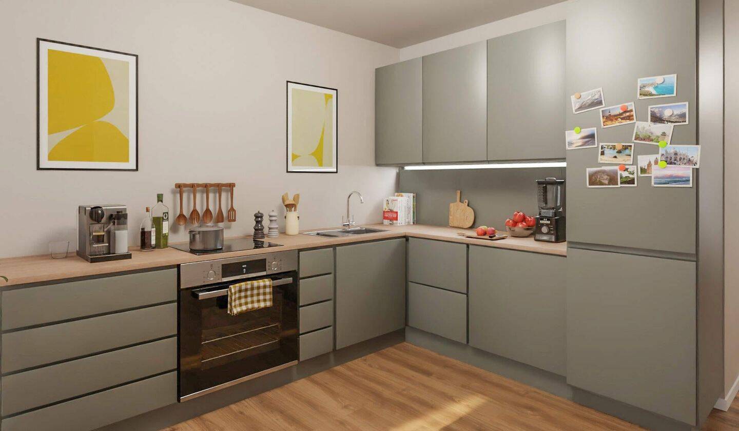 6.-Zi.-Maisonettewohnung mit Balkon und zwei Bädern – 40597 Düsseldorf – Vorschaubild 3