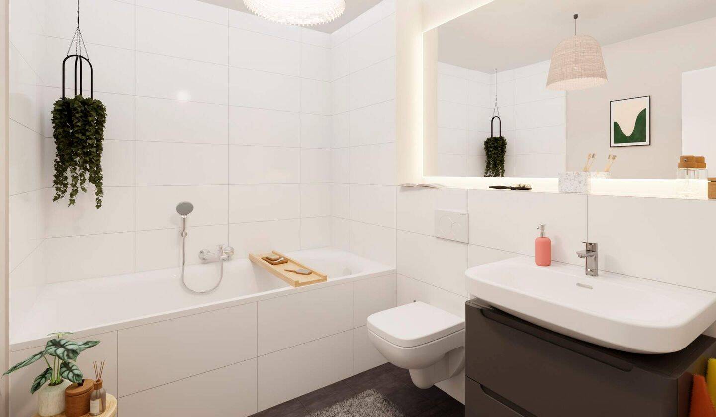 Barrierefreie Familienwohnung mit zwei modernen Bädern und Loggia – 40597 Düsseldorf – Vorschaubild 4