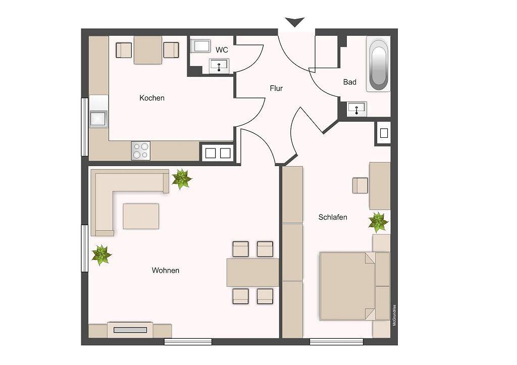 Erstbezug nach Sanierung!|Unvermietete 2-Zimmerwohnung zum Kauf in Dresden-Löbtau – 1159 Dresden – Vorschaubild 4