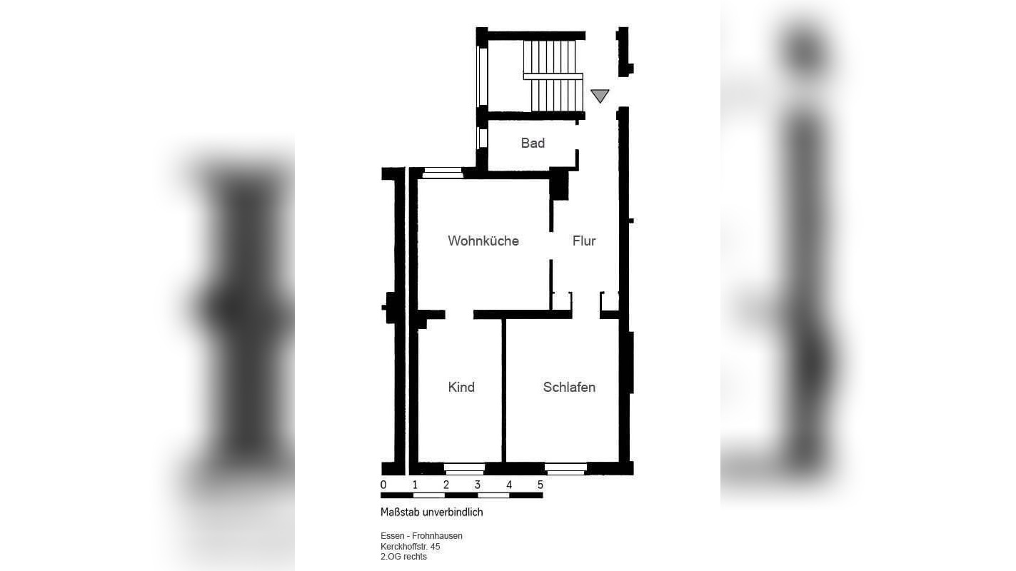 2-Zimmer-Wohnung in Essen Frohnhausen mit heller Wohnküche – 45144 Essen – Vorschaubild 7