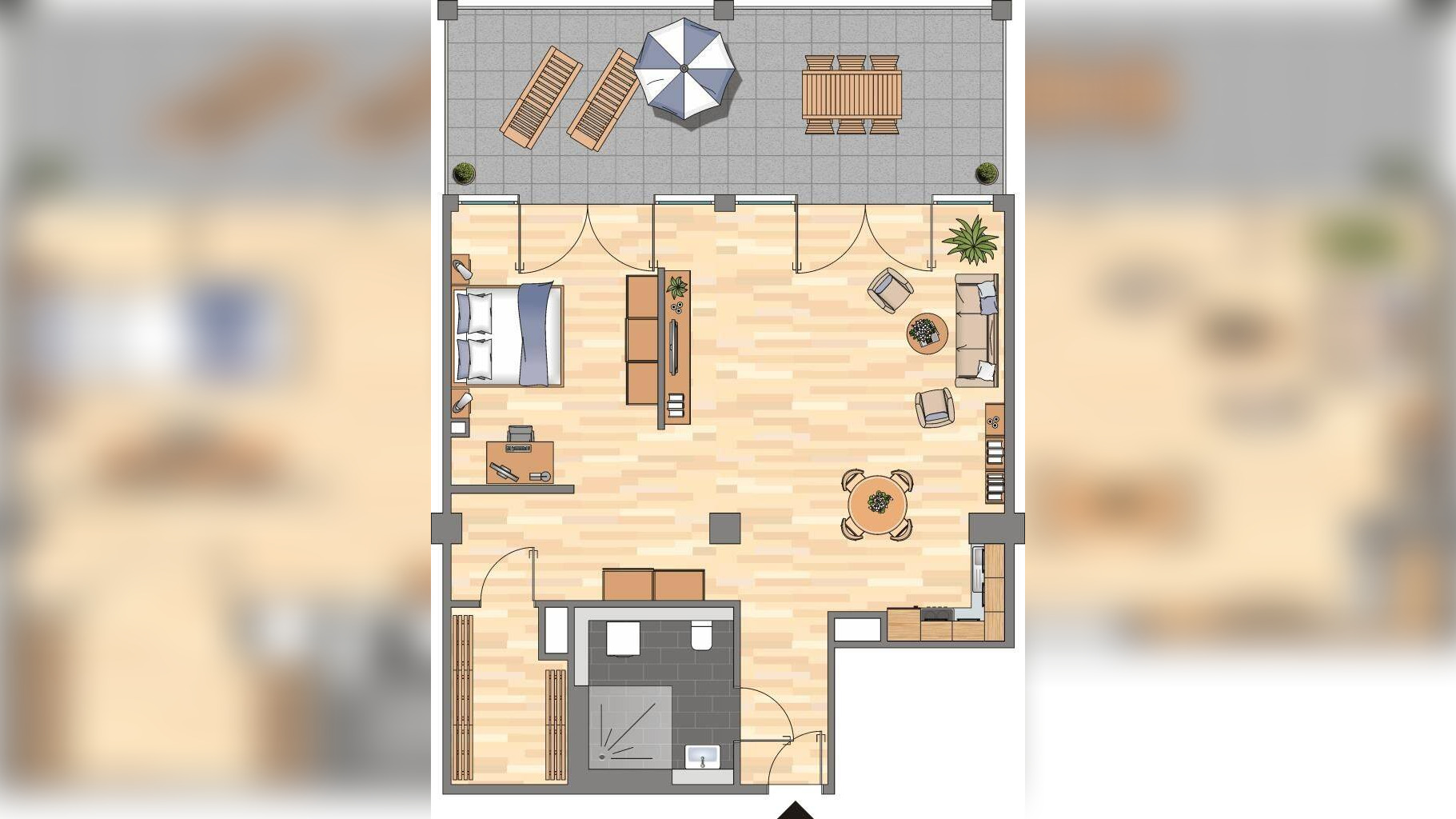 1-Zimmer-Wohnung in Bremen Woltmershausen – 28197 Bremen – Vorschaubild 3