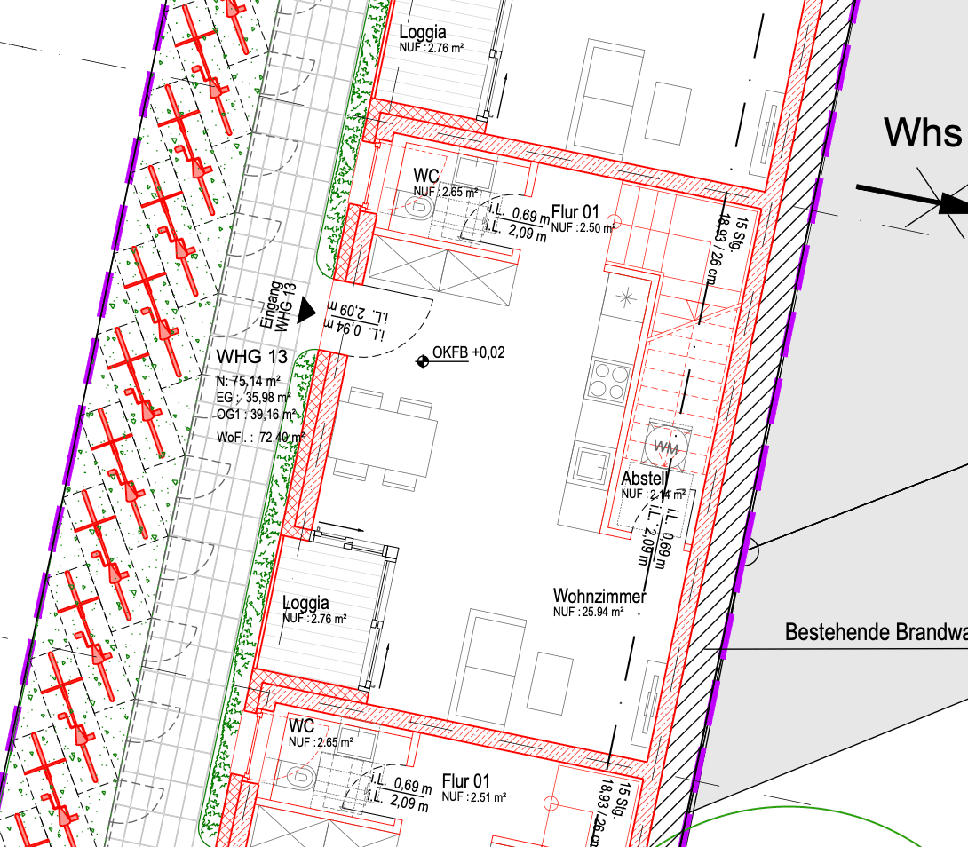 Traumhafte Neubauwohnung – Maisonette Wohnung im Herzen der Stadt – 63067 Offenbach am Main – Vorschaubild 3