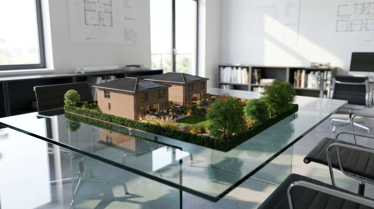 5 Minuten zu Fuß zur S1 Poppenbüttel – Moderne Stadtvilla in zentraler und sonniger Lage (TF2) – 22393 Hamburg – Vorschaubild 3