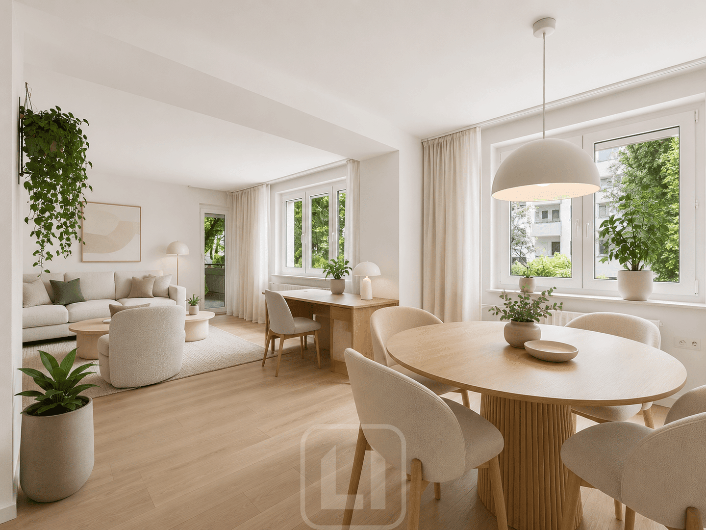 Lichtdurchflutete 3,5 ZKB | 2 Balkone | zentrumsnah und dennoch im Grünen – 70499 Stuttgart – Vorschaubild 5