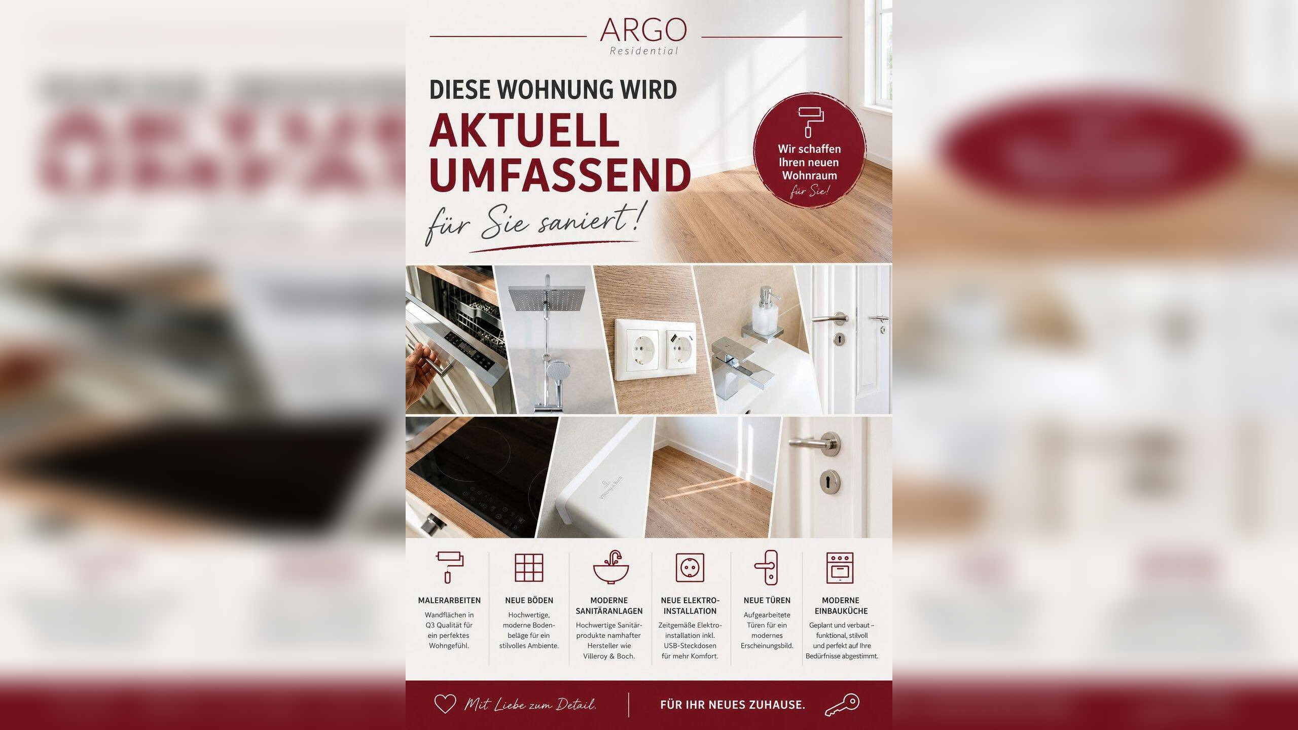 1 Monat Kaltmietfrei! Hochwertig renoviert! – 4177 Leipzig – Vorschaubild 3