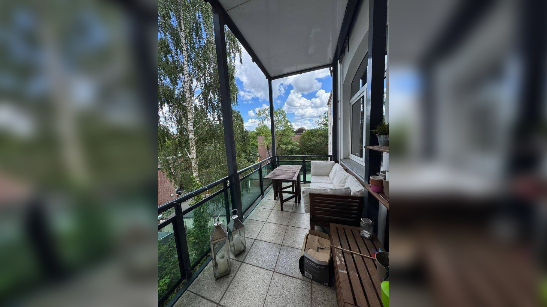 „Altbauklassiker in Bestlage der Südstadt – 105 m², Fischgrätparkett, Terrazzoboden und zwei Balkone mit Grünblick“ – 30173 Hannover – Vorschaubild 3