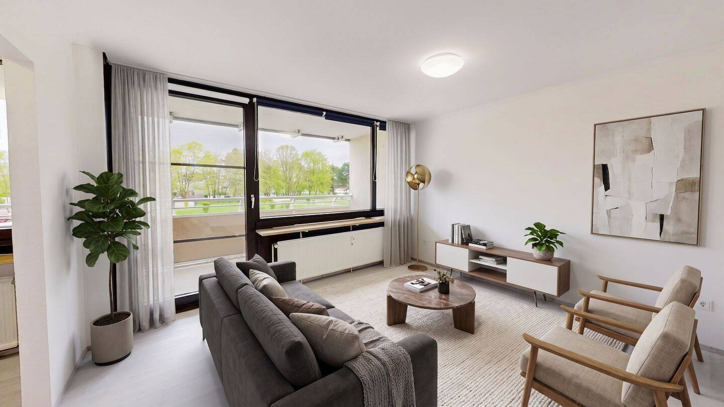Einziehen oder investieren – 1-Zimmer-Wohnung mit Balkon – 85057 Ingolstadt – Vorschaubild 3