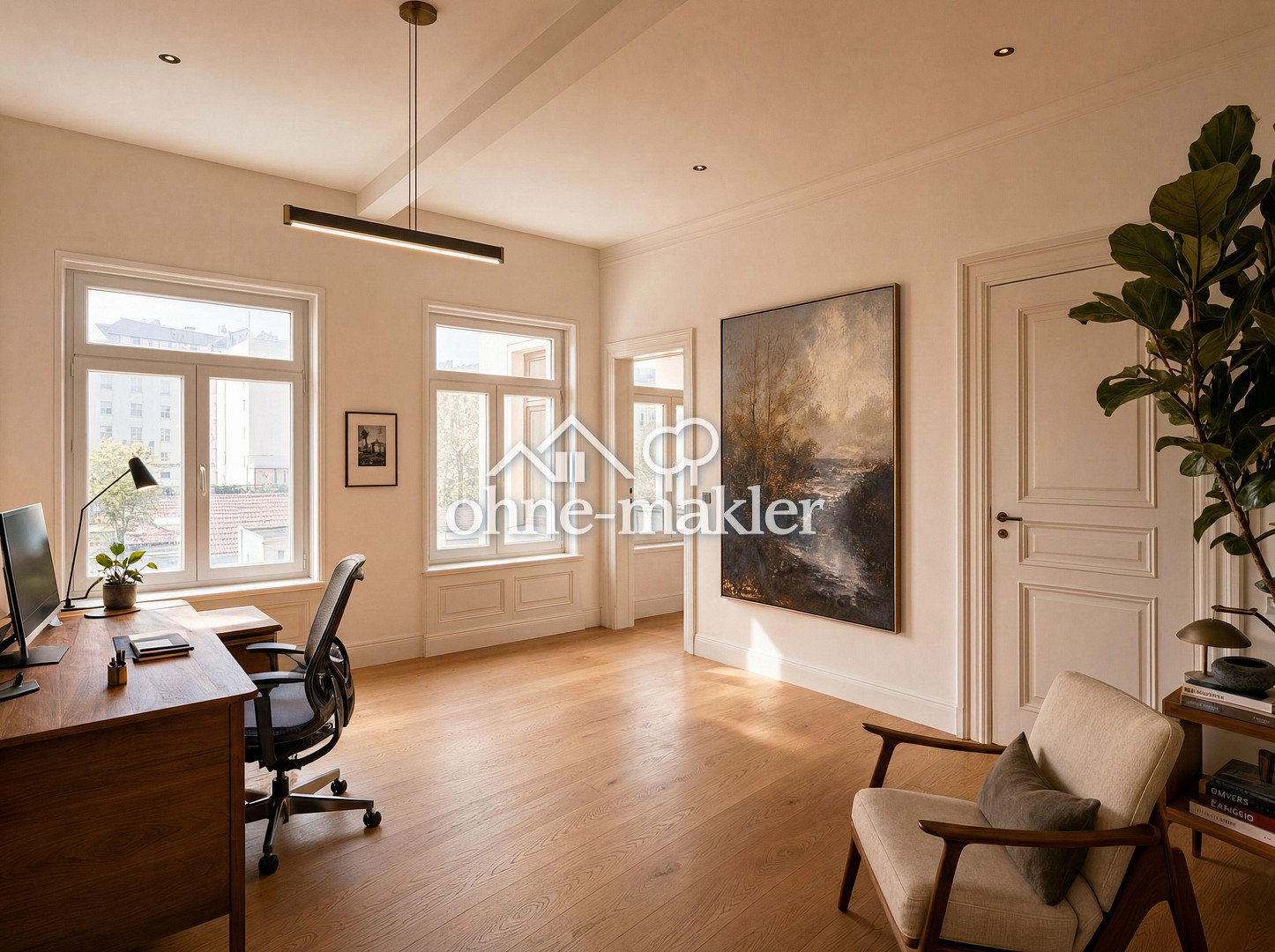 Großzügige 5-Zimmer-Wohnung – eigenständiger Innenhof Dachterrasse – Viktoriastraße 35, 52066 Aachen – Vorschaubild 4