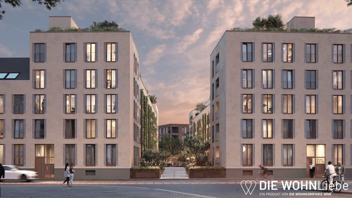 DIE WOHNLiebe – Neue Wege für Wohnen in Köln-Ehrenfeld: 2-Zimmer-Eigentumswohnung – 50825 Köln – Vorschaubild 3