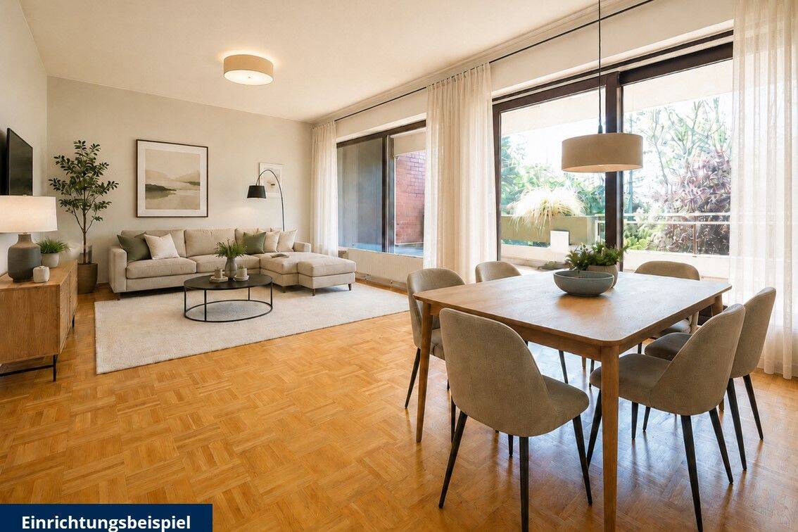 Wohnen mit Sonnenbalkon und Blick ins Grüne – 40627 Düsseldorf – Vorschaubild 3