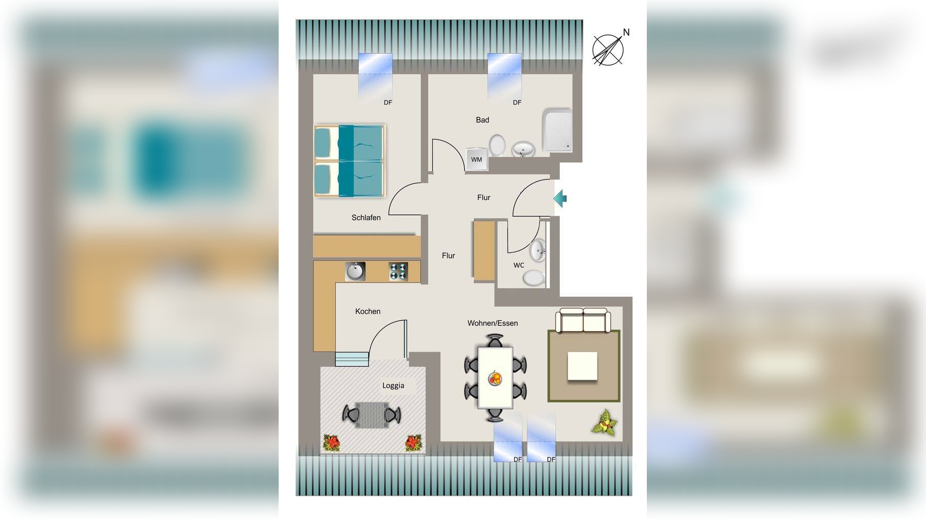 Bezugsfertige Wohnung – Einfach Möbel rein und Füße hoch! – 45139 Essen – Vorschaubild 3