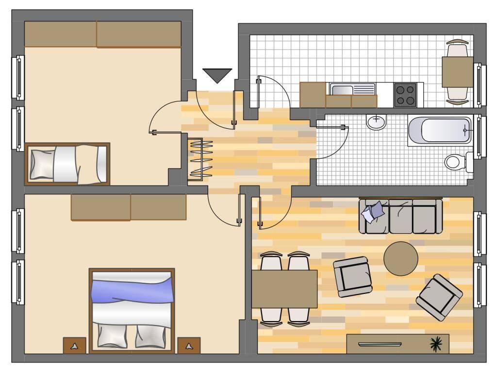 Wohnen in der Alsenstraße / 3 Zimmer DG Wohnung mit Dusche / WG tauglich – 44789 Bochum – Vorschaubild 4