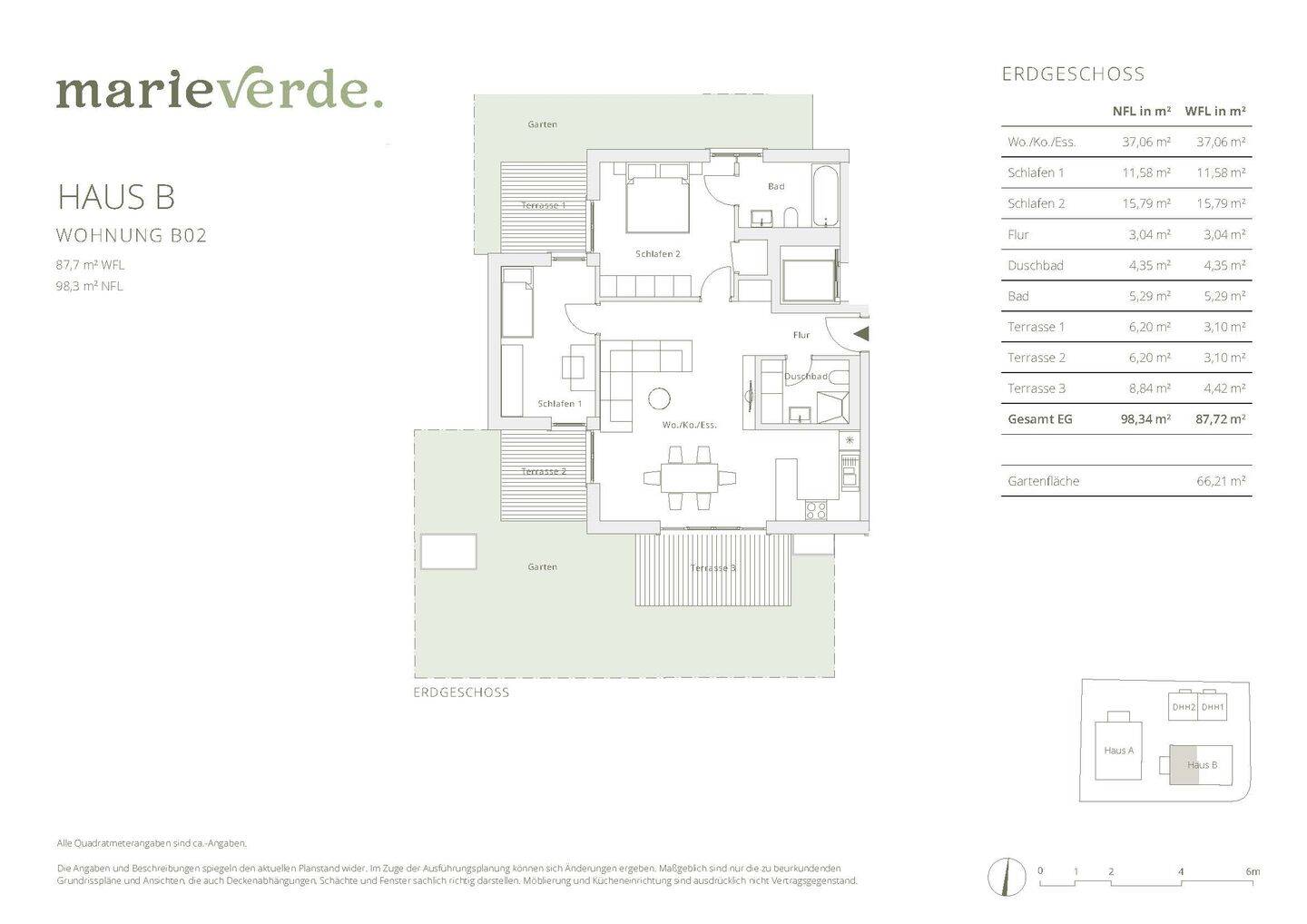 Klug geschnittene Gartenwohnung in elegantem Neubauensemble – 81929 München – Vorschaubild 3