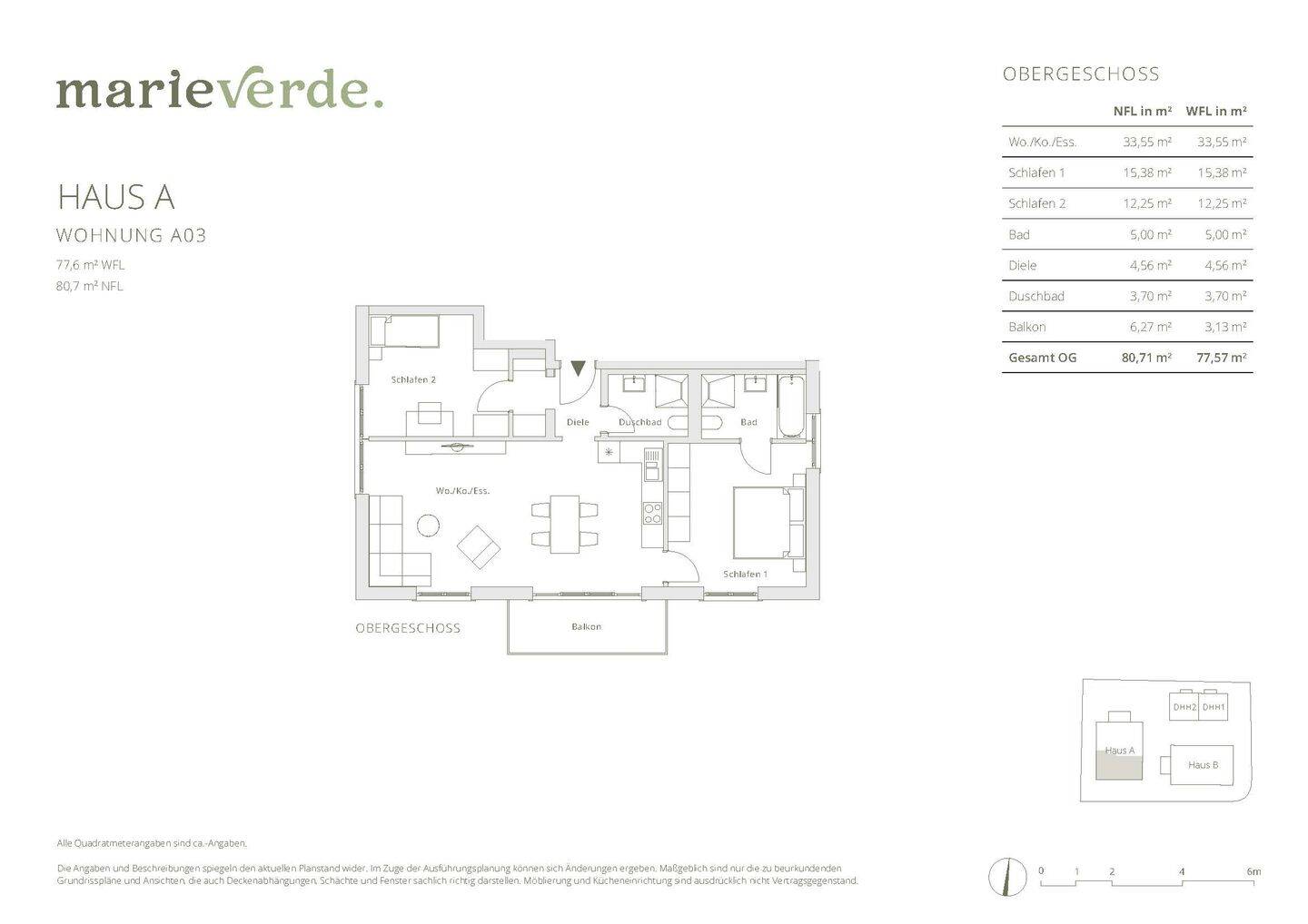 Schicke 3-Zimmer-Wohnung mit Balkon in anspruchsvollem Neubau – 81929 München – Vorschaubild 3