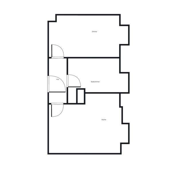 2-Zimmer-Wohnung im 2. OG in Bahnhofsnähe – 76437 Rastatt – Vorschaubild 3