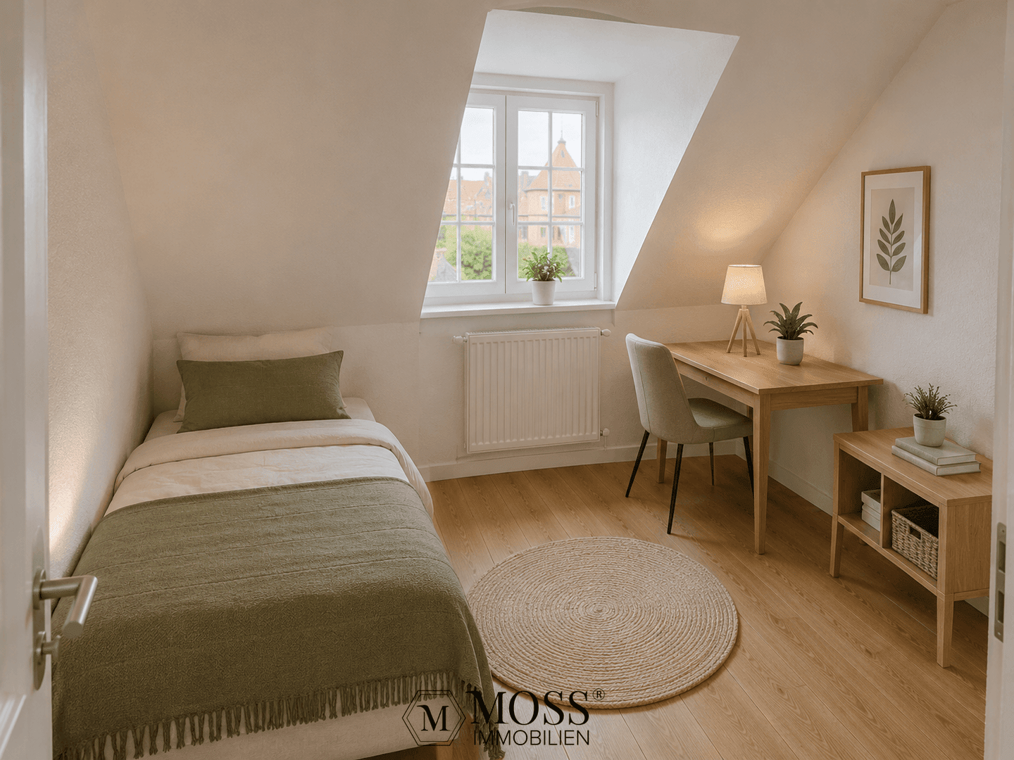 Energetisch saniertes Dach – Dachgeschosswohnung mit Dachspitz und einzigartiger Parksicht – 79106 Freiburg im Breisgau – Vorschaubild 3