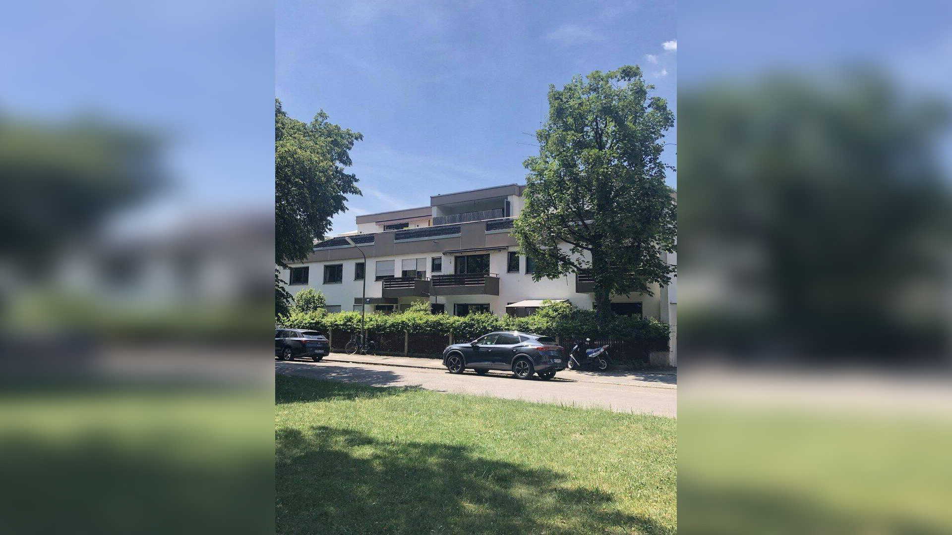 Helle 2-Zimmer-Wohnung, ruhige Lage in Moosach, Balkon mit Blick ins Grüne, möbliert übernehmbar – 80992 München – Vorschaubild 3