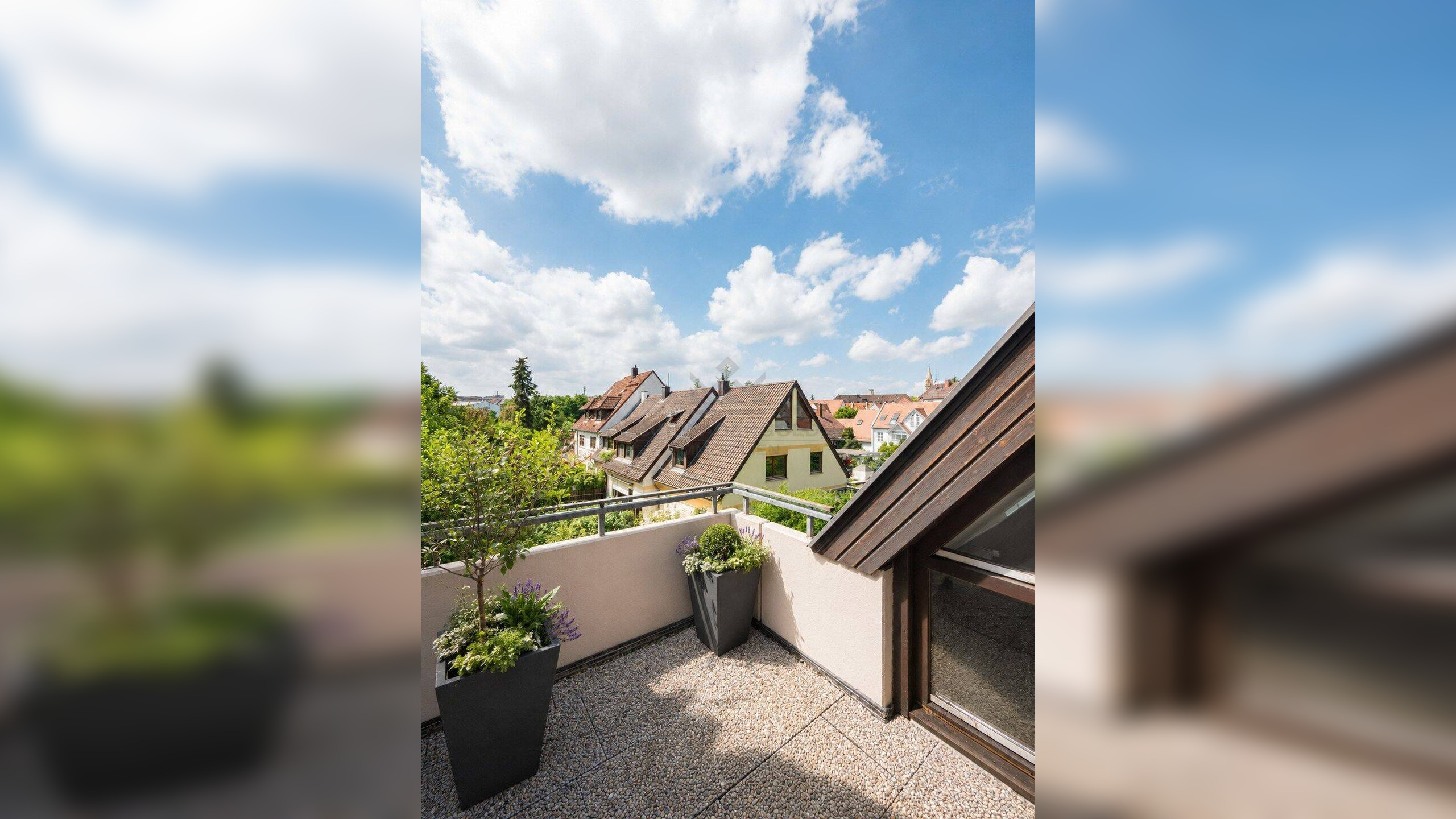 * Über den Dächern von Stuttgart-Zuffenhausen: Maisonette-Wohnung mit Terrasse, Grünblick & TG * – 70435 Stuttgart – Vorschaubild 3