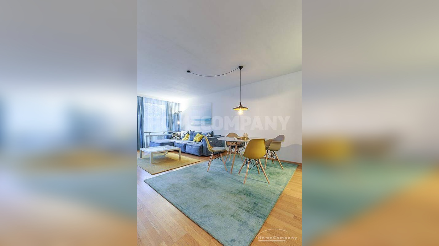 ***Modern möblierte 2-Zimmer Wohnung mit Balkon. – München – Vorschaubild 3