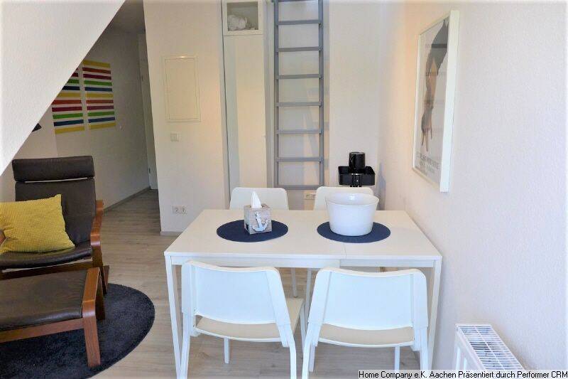 Vaalserquartier, Nähe Klinikum: Möbl. 1 Zi-Apartm. mit Empore – 52074 Aachen – Vorschaubild 3