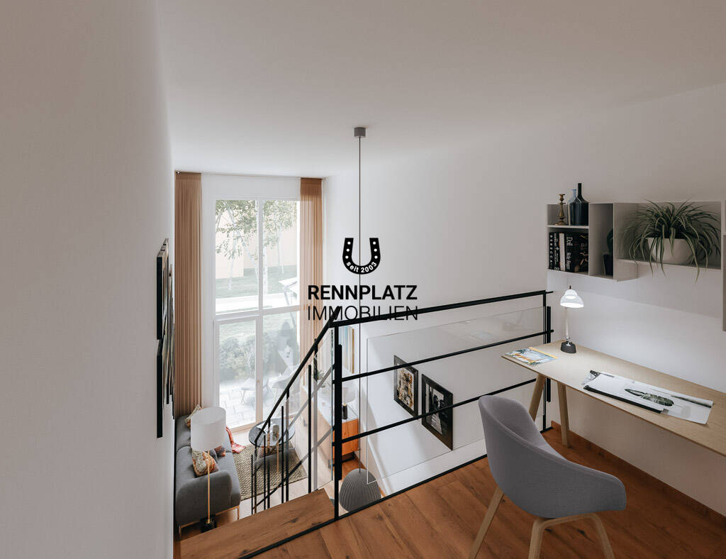 W11 | Galeriewohnung mit zwei Terrassen und Privatgarten im Regensburger Westen. KfW-40-QNG-PLUS. – 93049 Regensburg – Vorschaubild 3