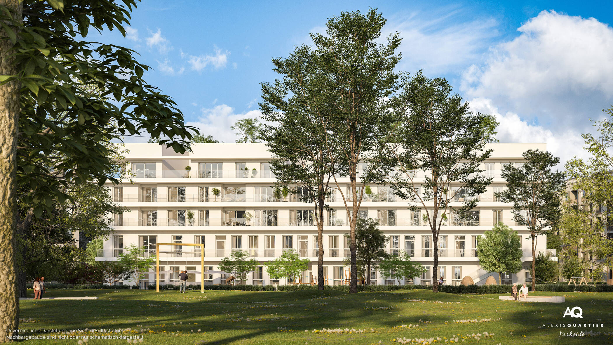 4-Zi-Whg. mit großem Wohn- u. Esszimmer mit Parkblick, 2 Tageslichtbäder und Balkon – 81735 München – Vorschaubild 3