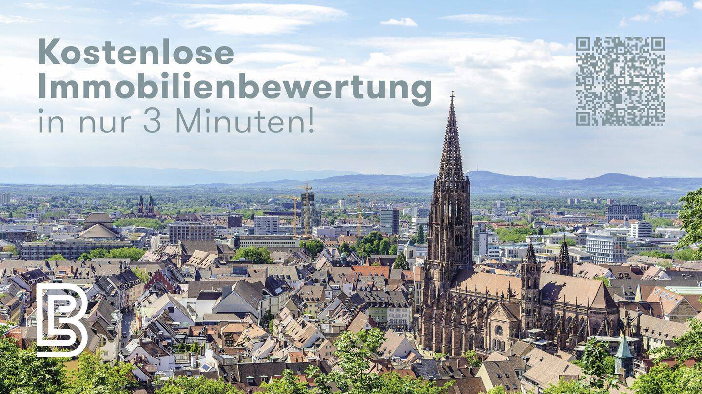 Erbpacht: Stilvolle DG-Wohnung mit großer Sonnenterrasse und ausgebautem Dachspitz in FR-Herdern – 79104 Freiburg im Breisgau – Vorschaubild 4