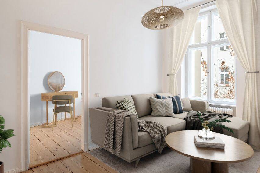 Ruhige 2-Zimmer-Altbauwohnung am Böhmischen Platz – 12055 Berlin – Vorschaubild 4