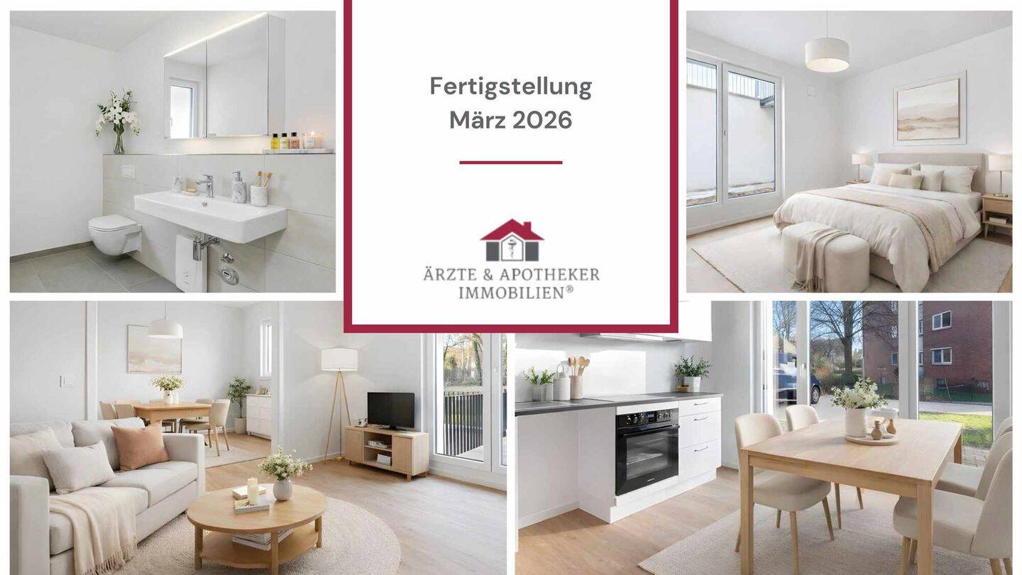 Attraktive Gartenwohnung mit Terrasse im Neubau in Hamburg-Poppenbüttel – 22399 Hamburg – Vorschaubild 3