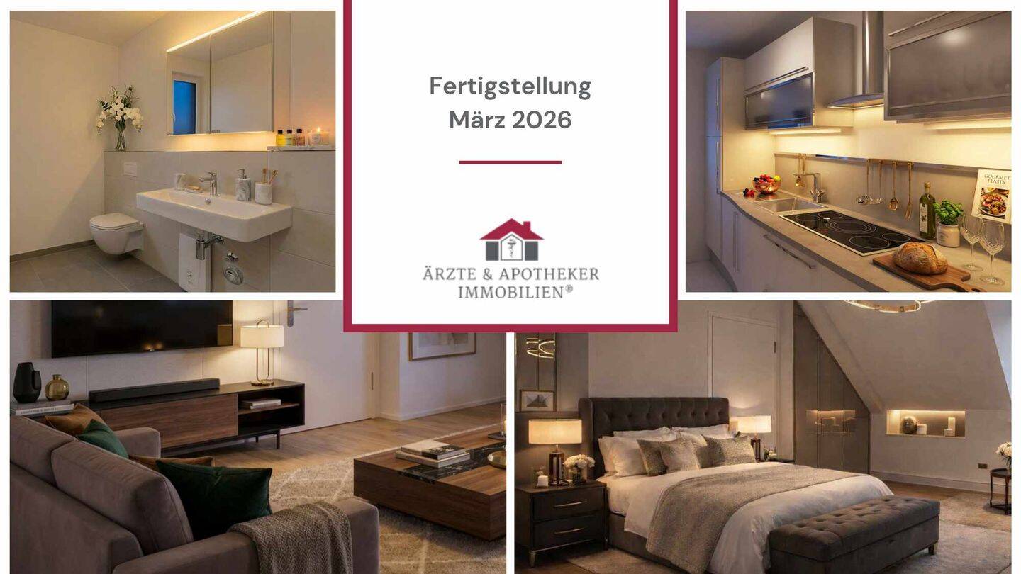 Hochwertige Dachgeschosswohnung mit Balkon im Neubau Hamburg-Poppenbüttel – 22399 Hamburg – Vorschaubild 3