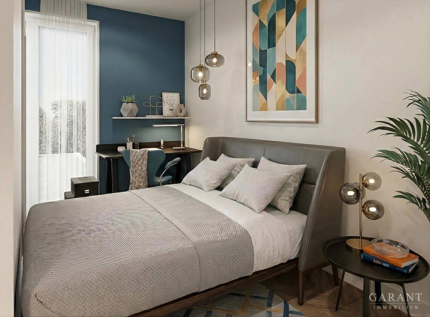Sichere Rendite in München: Neubau-Studios mit 5 % AfA und Vollmöblierung in Trudering – 81827 München – Vorschaubild 3