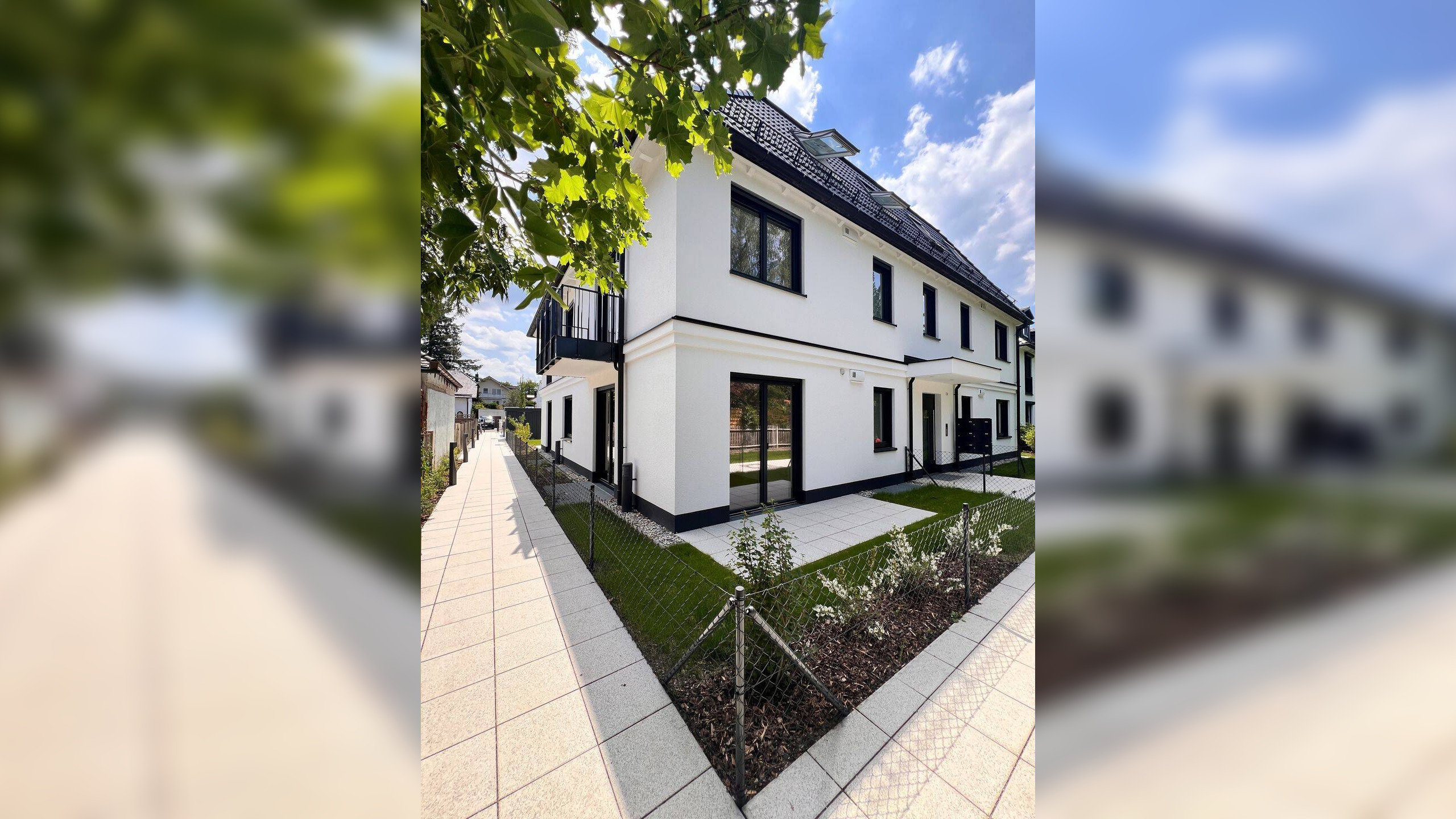NEUBAU-WOHNKOMFORT: Hochwertig ausgestattete 3-Zi.-Wohnung mit Süd-Loggia + Balkon in schönster Lage – 81827 München – Vorschaubild 3