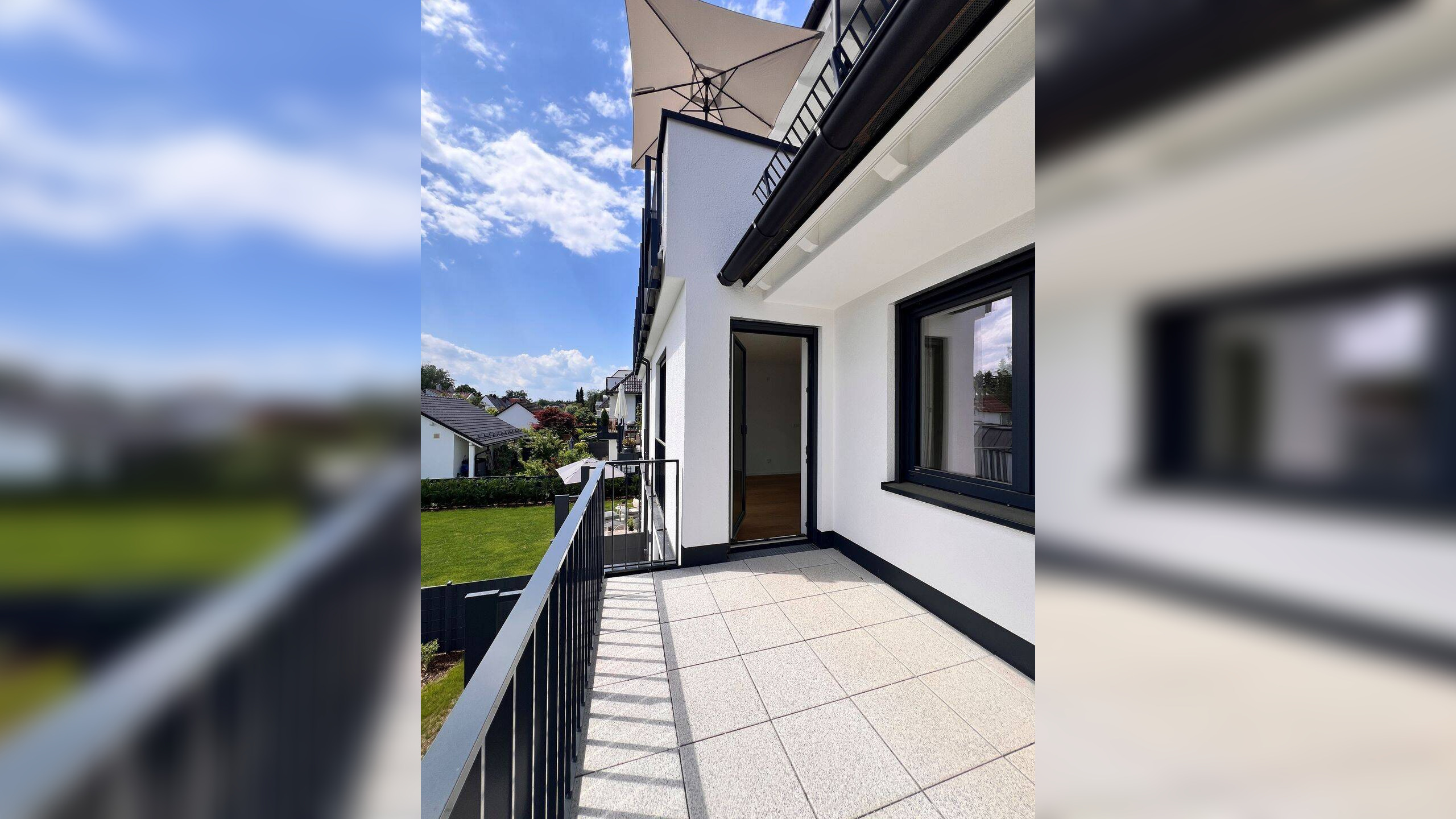 NEUBAU-WOHNKOMFORT: Hochwertig ausgestattete 3-Zi.-Wohnung mit Süd-Loggia + Balkon in schönster Lage – 81827 München – Vorschaubild 4