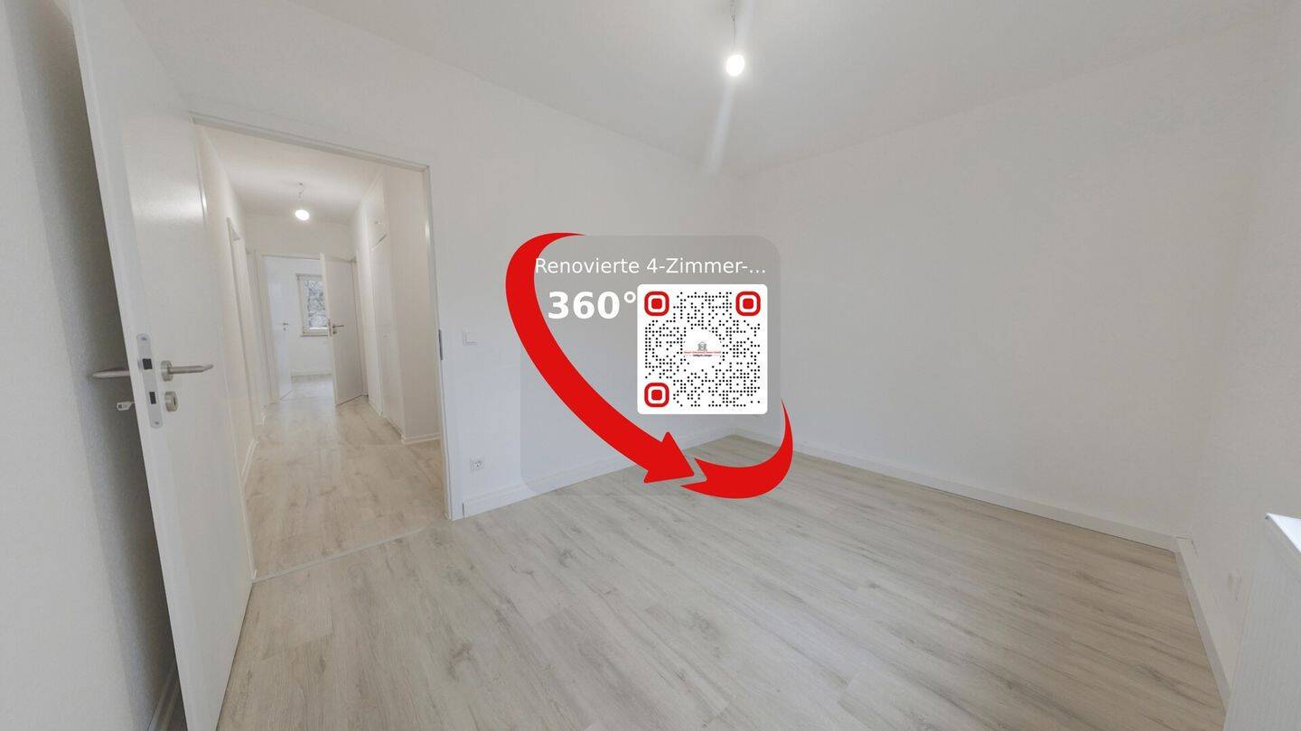 Erstbezug! Frisch renovierte 4-Zimmer-Wohnung mit Balkon und Gäste-WC – 57072 Siegen – Vorschaubild 3