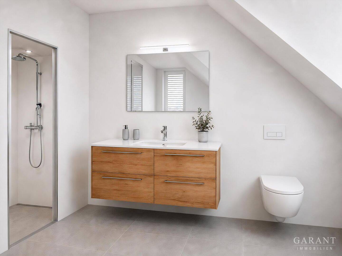 Erstbezug! Raumhöhe bis 3,50 m! 20 qm Südbalkon! Separater Eingang! – 76133 Karlsruhe – Vorschaubild 3