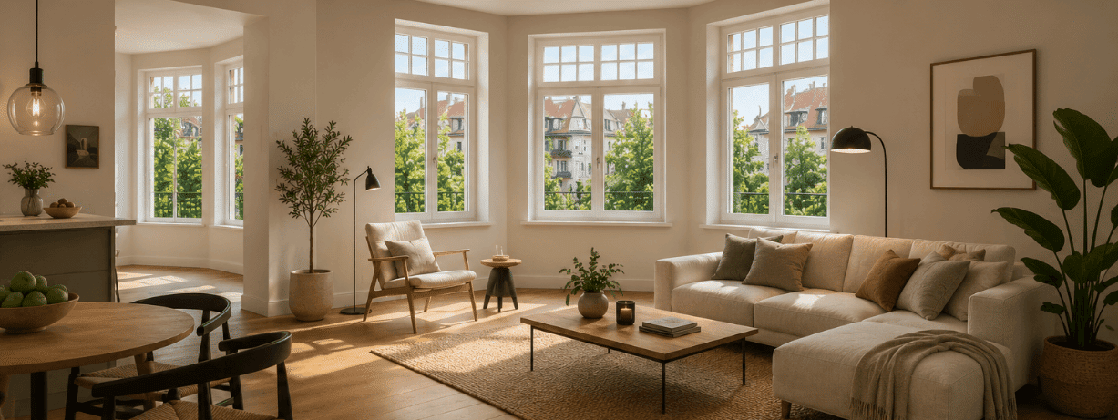 Einzigartige Dachgeschossresidenz in historischer Villa – 155 m² Wohnkultur – 1099 Dresden – Vorschaubild 4