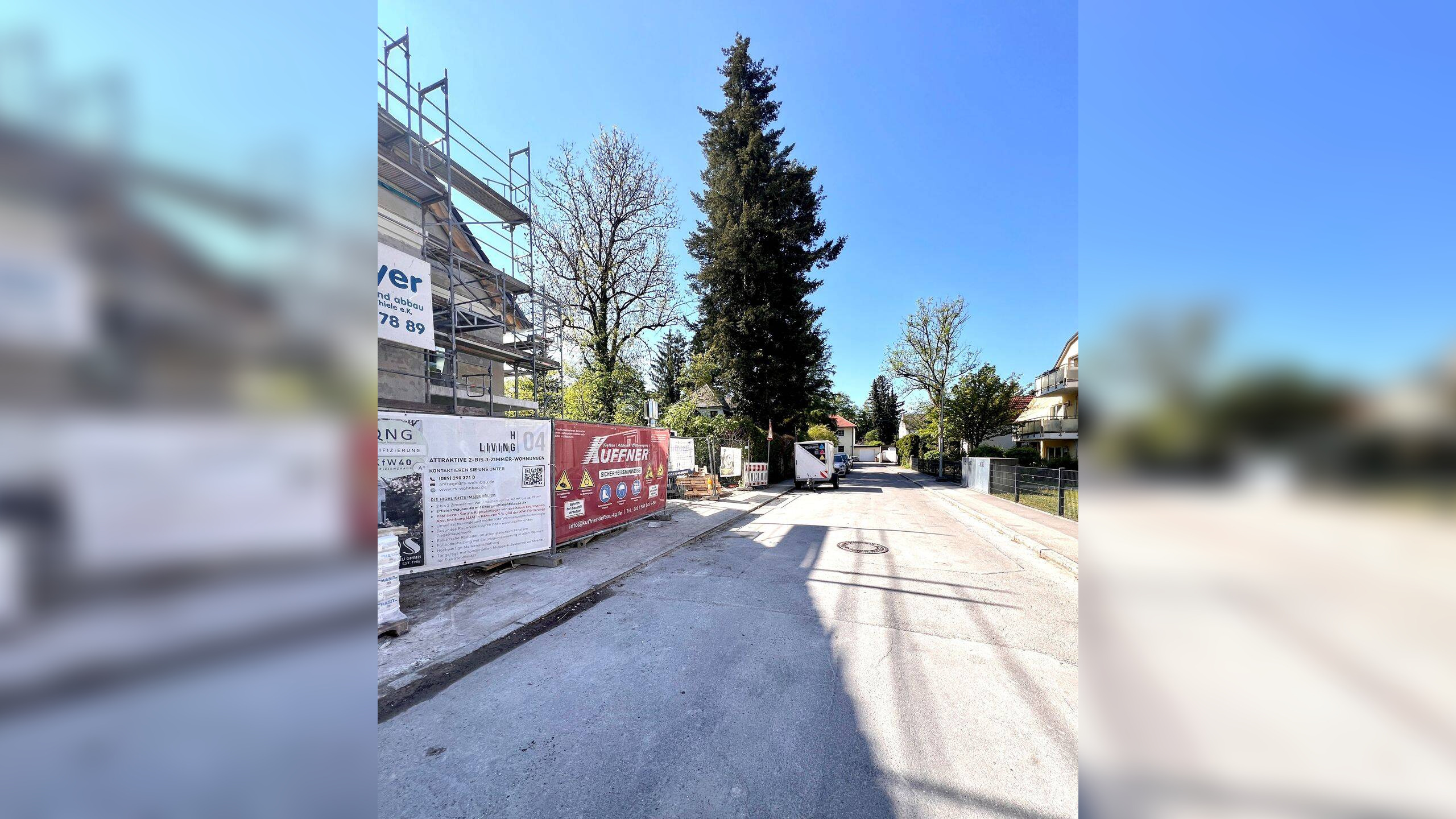 Großzügige NEUBAU-Gartenwohnung mit taghellem Raum im wohnlich ausgebauten Souterrain (inkl. 2. Bad) – 81825 München – Vorschaubild 5