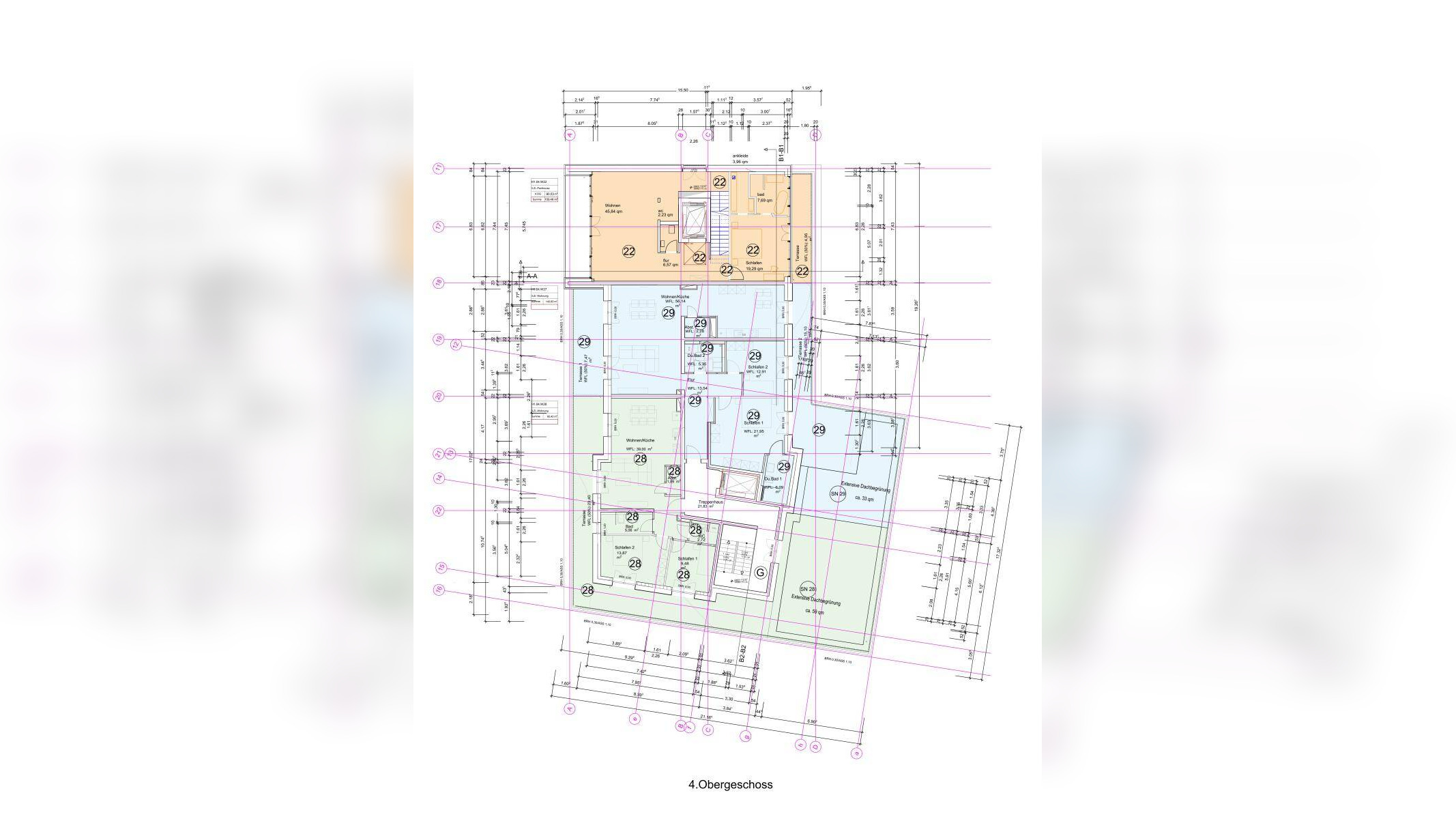 Helle Penthousewohnung mit Dachgarten im KFW 40 QNG Energiesparhaus -ideal für LuxPendler – 54294 Trier – Vorschaubild 3