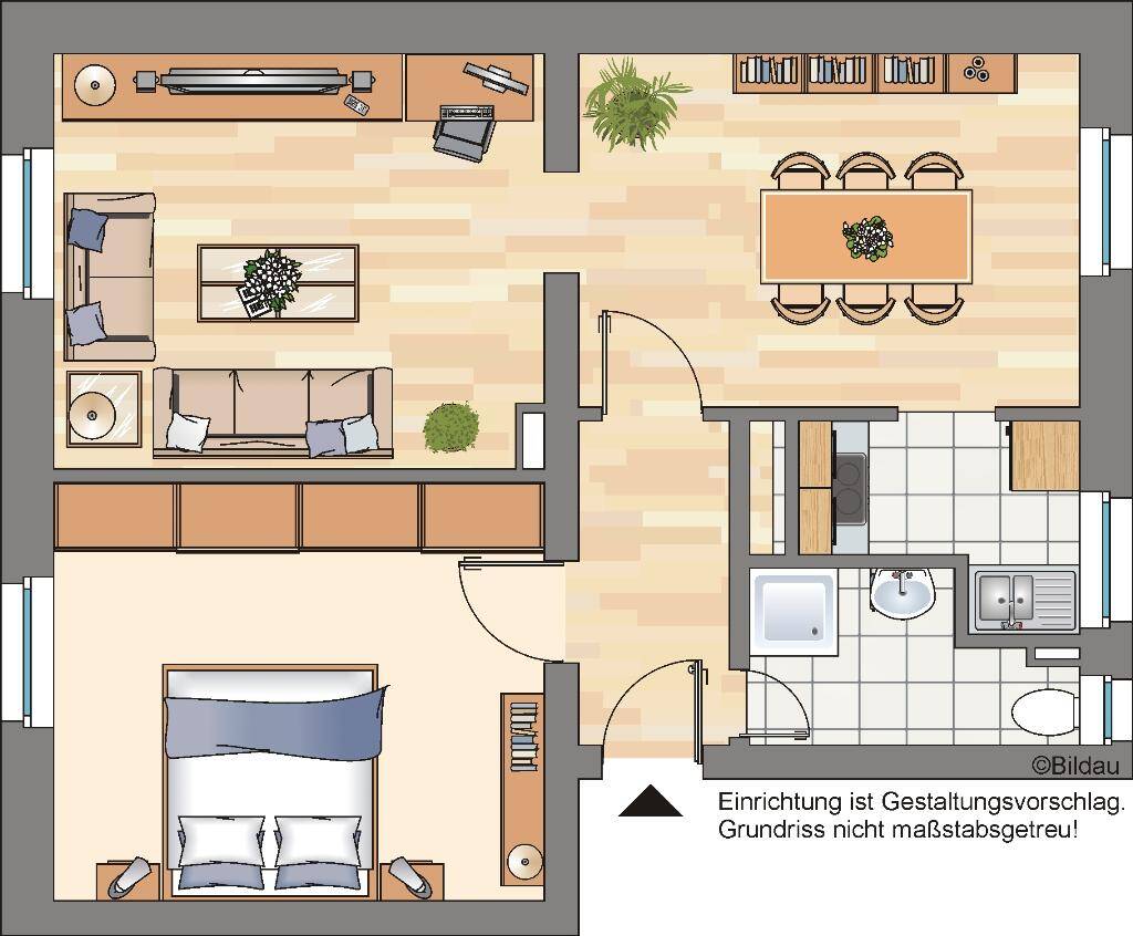 DG-Wohnung in Gelsenkirchen Buer! – 45894 Gelsenkirchen – Vorschaubild 3