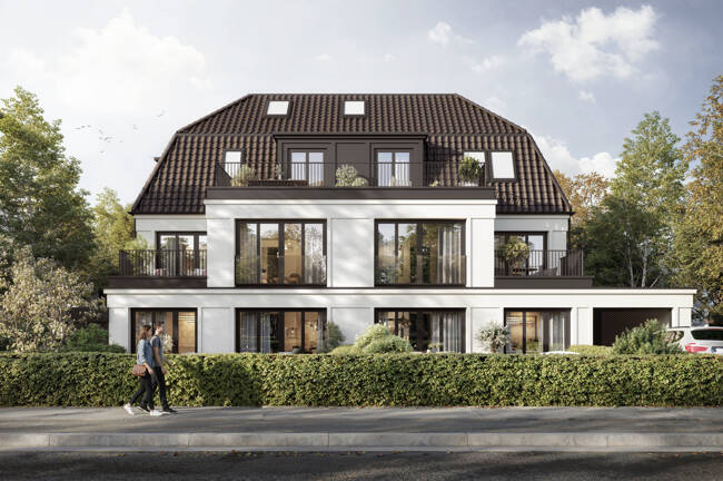 RESERVIERT ! NEUBAU: 3-Zimmer-Wohnung mit West-Balkon – 81927 München – Vorschaubild 3