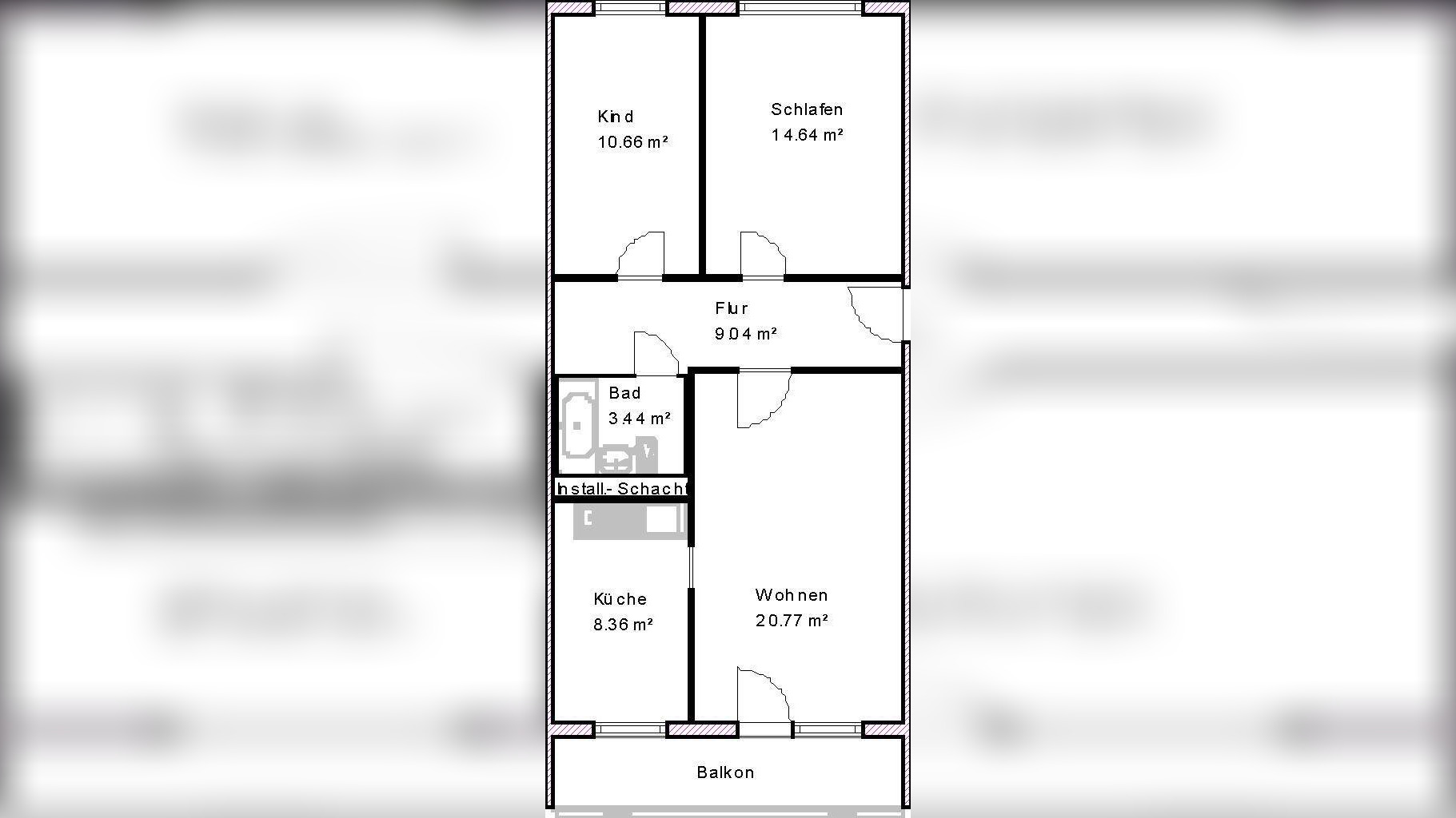 Wohnungsangebot Sankt-Josef-Straße 38 – Magdeburg – Vorschaubild 3