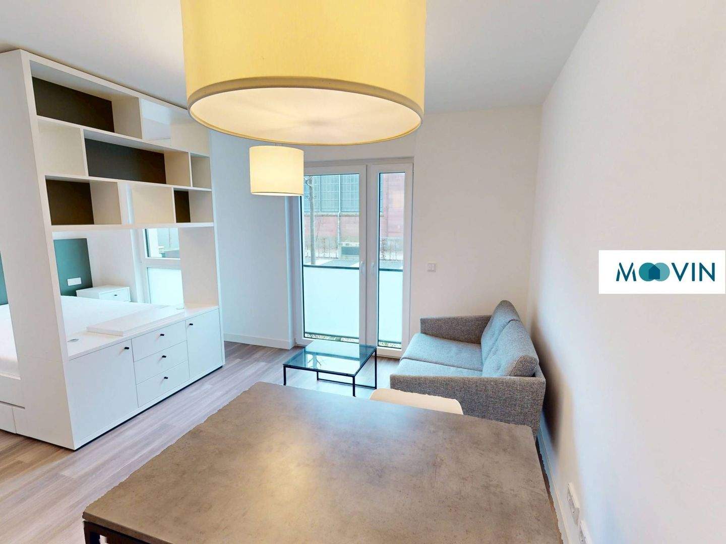 URBAN BASE: Vollmöbliertes 1-Zimmer-Apartment mit EBK, ALL-IN-MIETE, UVM. im Wiesbadener Stadtzentrum – 65189 Wiesbaden – Vorschaubild 3