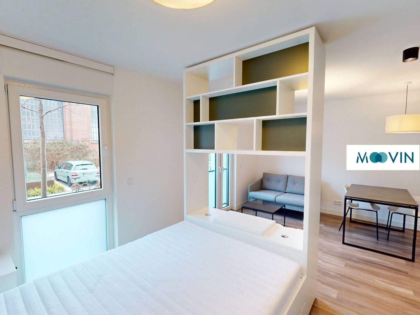 URBAN BASE: Vollmöbliertes 1-Zimmer-Apartment mit EBK, ALL-IN-MIETE, UVM. im Wiesbadener Stadtzentrum – 65189 Wiesbaden – Vorschaubild 4